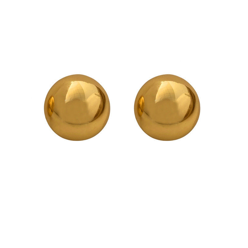 Glossy Ball Earrings