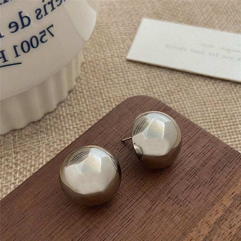 Glossy Ball Earrings