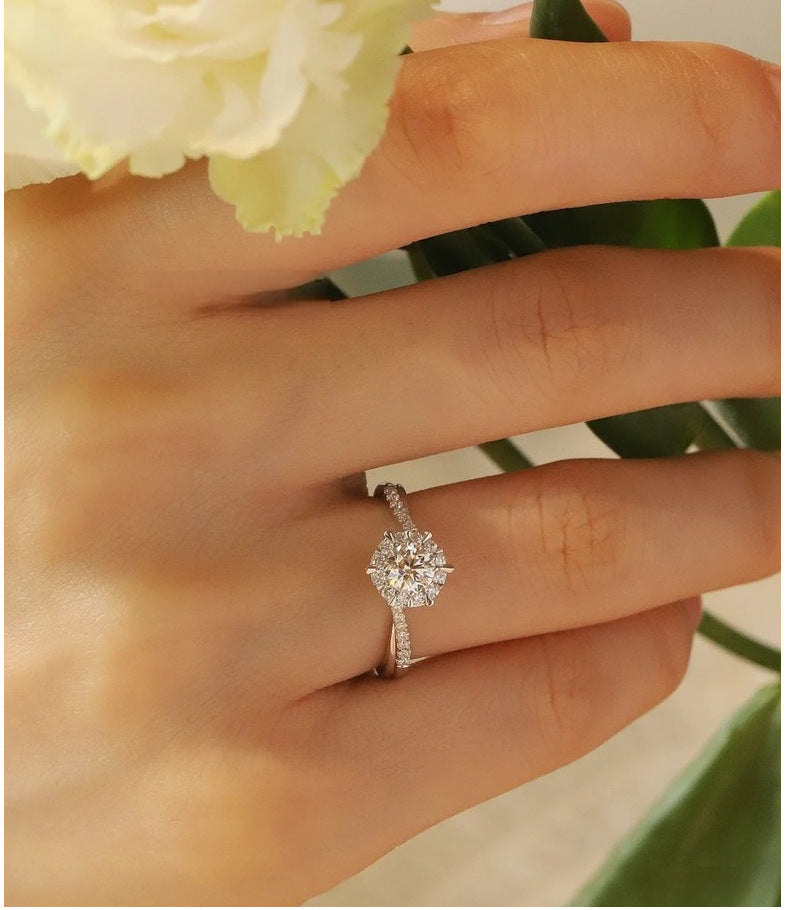 Women's Woven Sterling Silver Ring