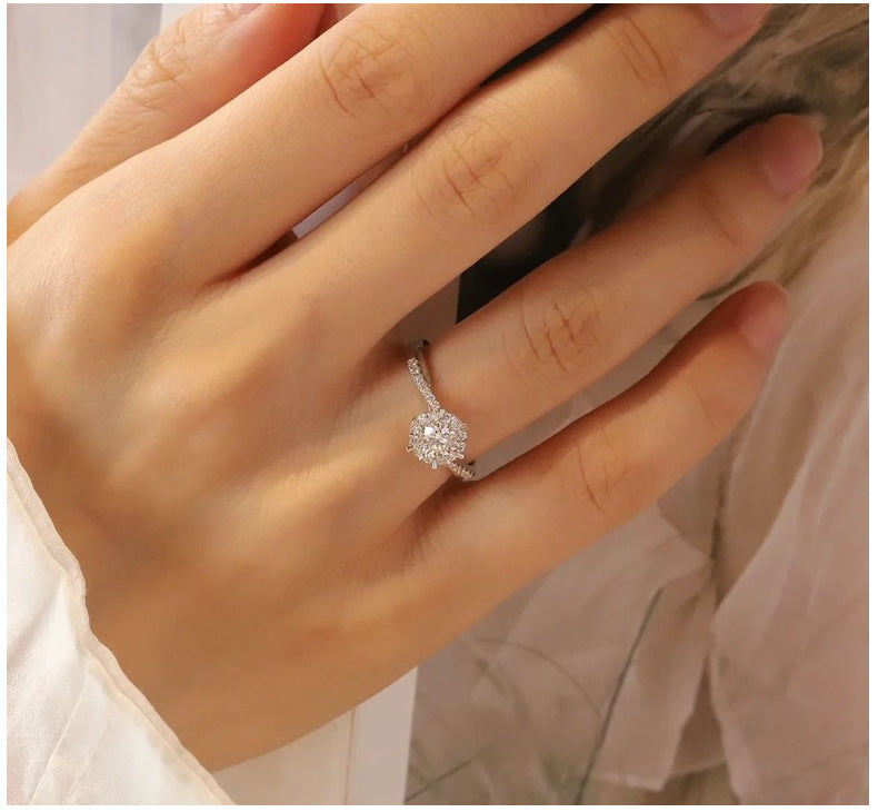 Women's Woven Sterling Silver Ring