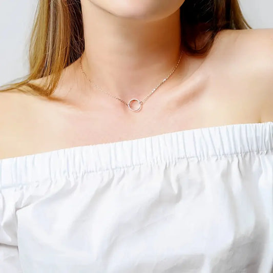 Twist Pendant Necklace