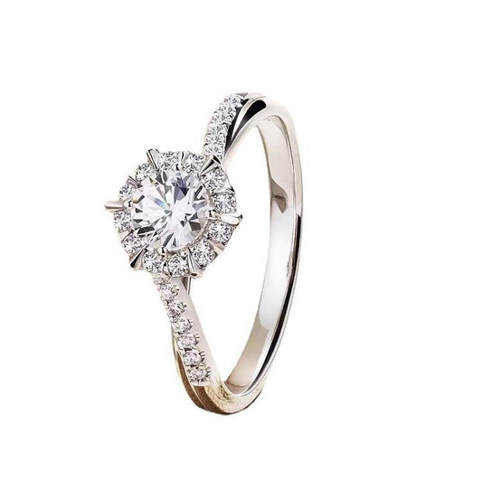 Women's Woven Sterling Silver Ring