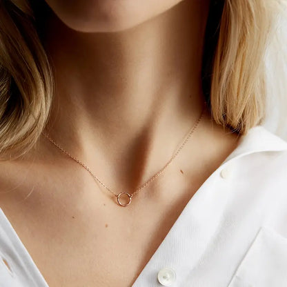 Twist Pendant Necklace