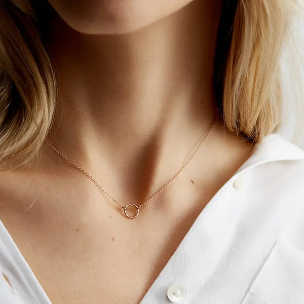 Twist Pendant Necklace